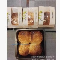 供应吐司面包袋 进口牛皮纸开窗袋 4片装烘培土司袋 4000/箱