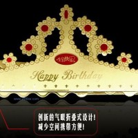 供应可折叠生日帽 可调节生日皇冠帽 成人/儿童生日帽子 25个/包